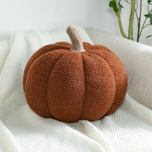 Stuffed Pumpkin Pillow Toy - CozyWhims 