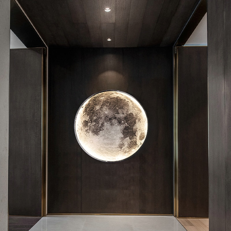 Moon LED Wall Light - CozyWhims 