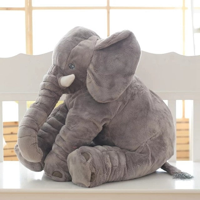 Elephant Cuddle Pillow - CozyWhims 